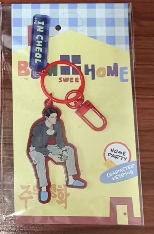 Pyeong Hwa In Cheol Master peace keyring pendant Acrylic stand cards badge Lezhin official goods In stock image 3