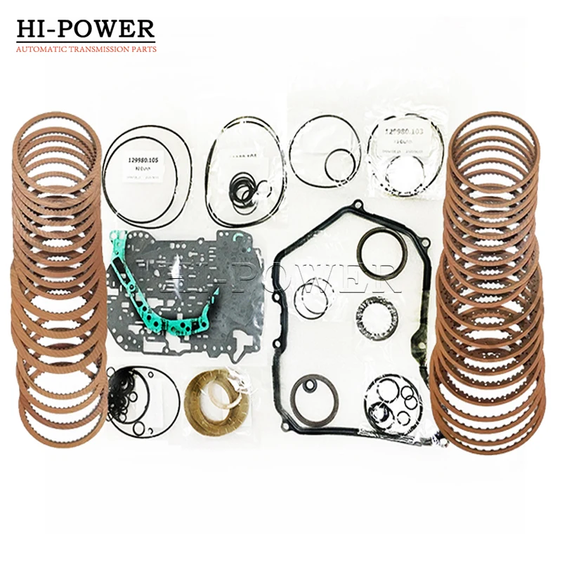 

09K TF61-SN Комплект для ремонта автоматической коробки передач Фрикционная пластина для VW Комплект уплотнений диска коробки передач Прокладки автомобиля 09K TF61-SN