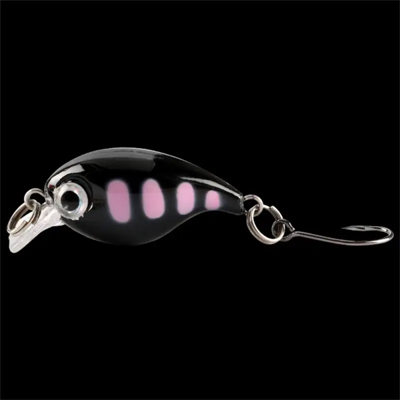 Fishing Lures Floating Sea Fishing Supplies Hook Sharp Lifelike Fisheye Fishing Gear Fake Bait Mini Mino Fat Built-in Steel Ball