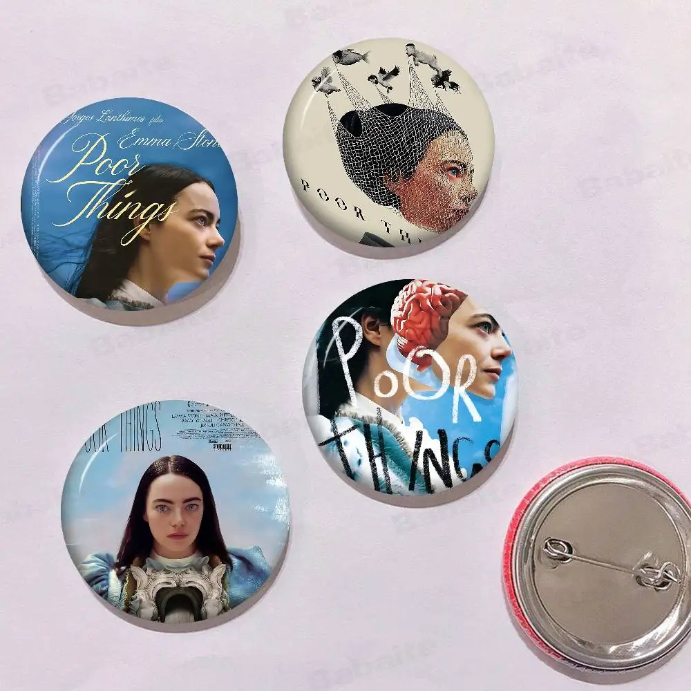 Classic Popular Movie P-Poor T-Things Anime Brooches Cute Cartoon Badge Jacket Jeans Lapel Pin Gift Accessorie