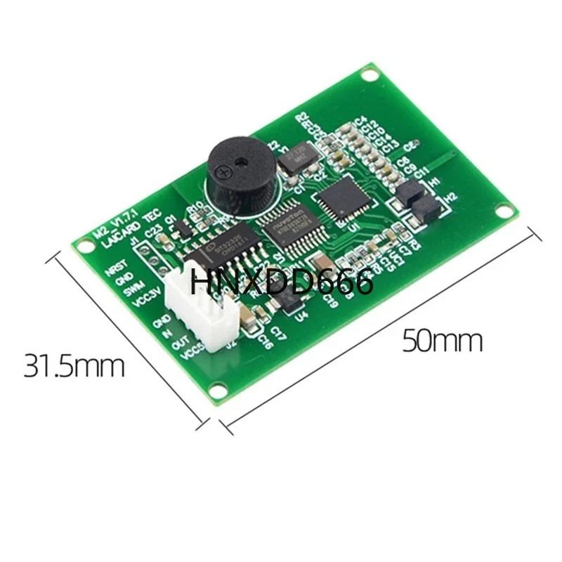 

13.56MHz RFID Reader Writer Module, ISO14443A S50 Card Reader, RS232 Interface, Supports Windows and Linux Systems