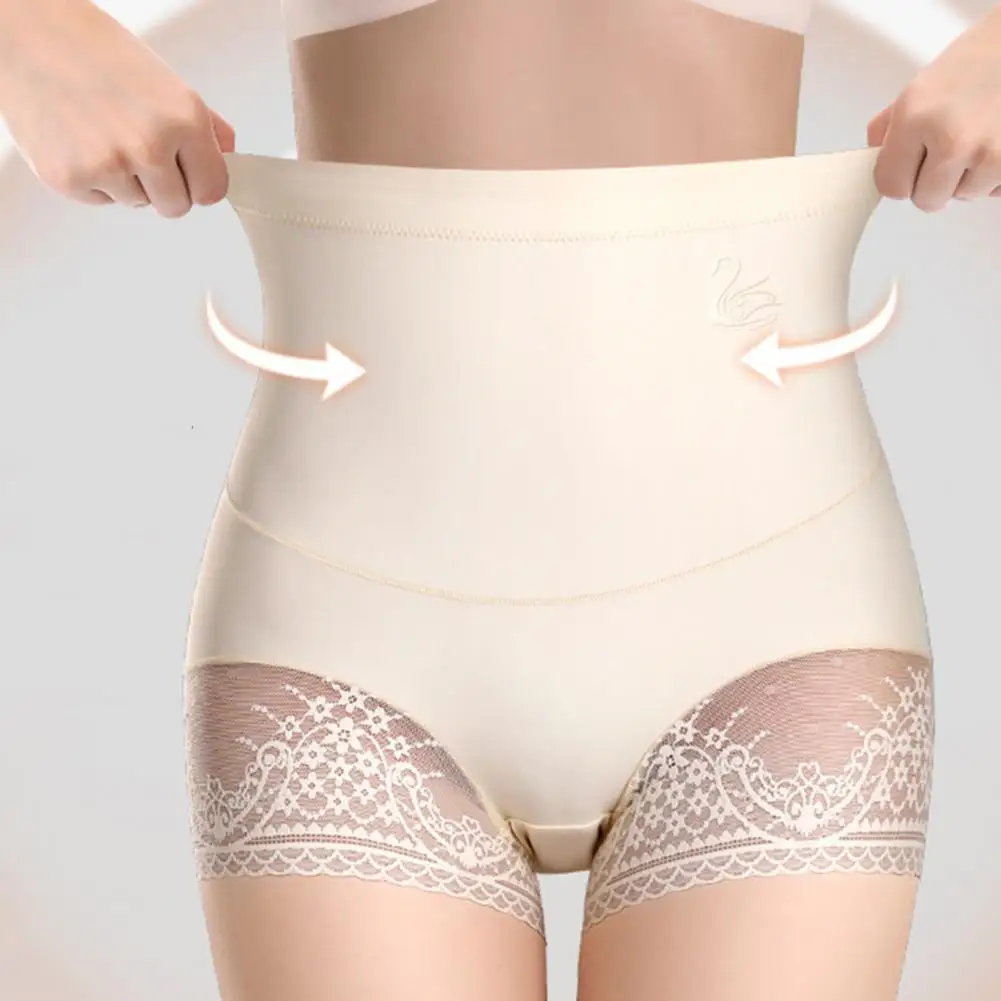 Bragas de cintura alta sin costuras para mujer, ropa interior reductora de vientre plano, levantamiento de cadera, Control de barriga, calzoncillos cómodos