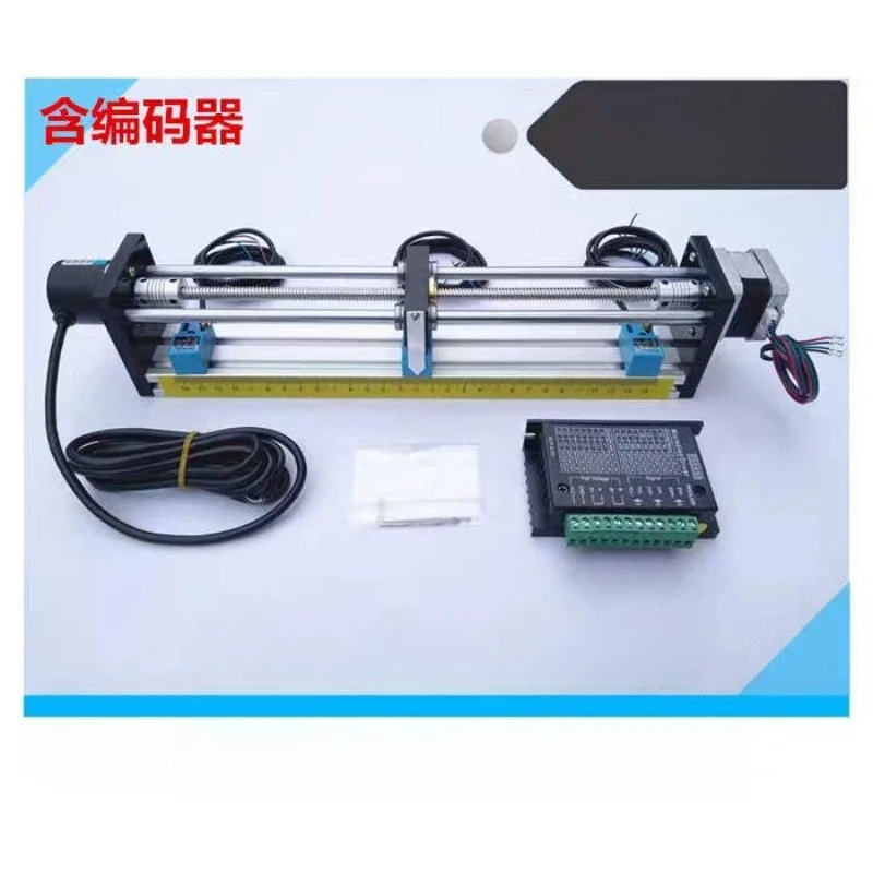 Stepper Motor Kit PLC Motion Control Encoder Driver Proximity Switch Linear Slide Table Module