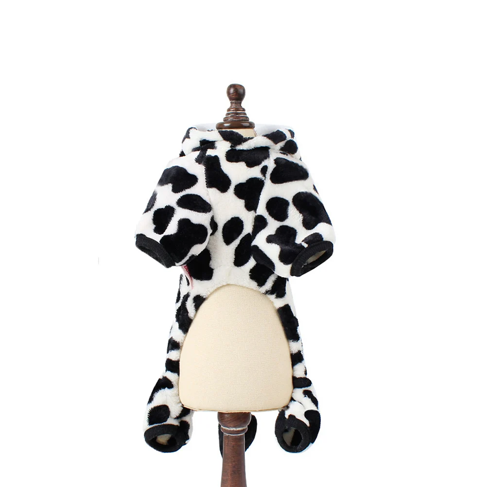 

Pet Transformation Costume Dog Cow Puppy Clothing Small Coat Costumes Fall and Winter Clothes