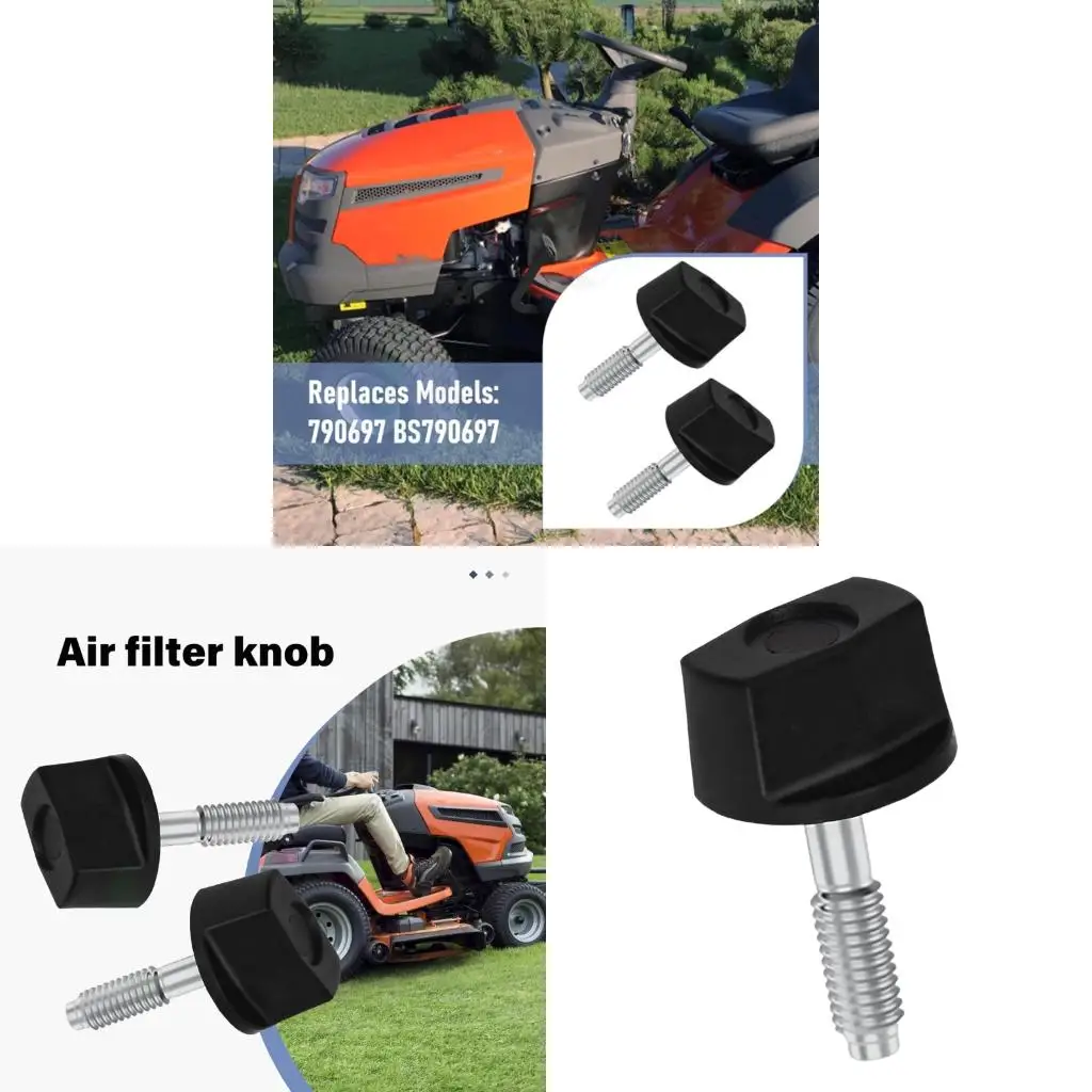 

2PCS/set Air Filter Adjustment Knobs Replacement Parts for Engines Models 44S977 407000 40H000 40G000 YTH2348 BS790697