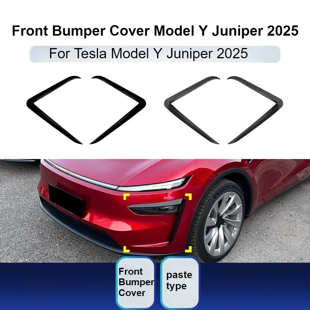 

Накладка на передний бампер из АБС-пластика для Tesla Model Y Juniper 2025: накладки на фары, наклейки на противотуманные фары, спойлер, декоративные элементы, аксессуары для автомобиля