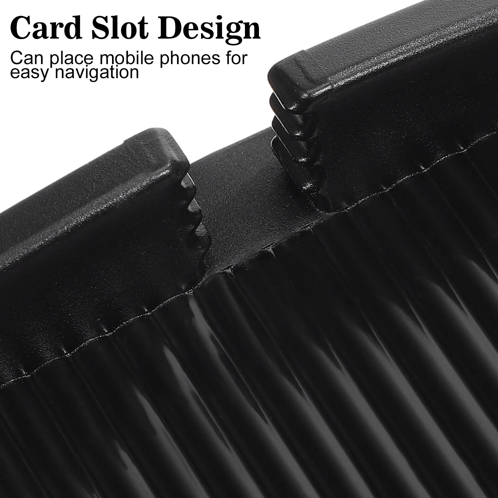 

Car Dashboard Anti-slip Pad 15x9cm Black PVC Strong Skidproof Holder for Phone Sunglasses Coins Keys Cigarettes Non Slip Mat