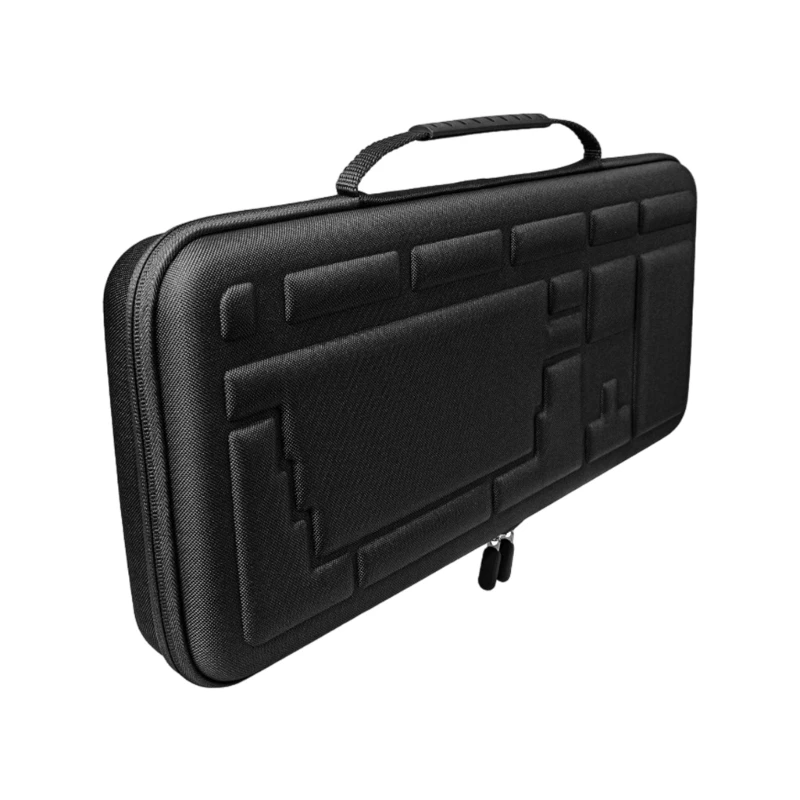 

Чехол для переноски уличных клавиатур, жесткий чехол для путешествий, 108-клавишная эргономичная клавиатура, мышь N0HC