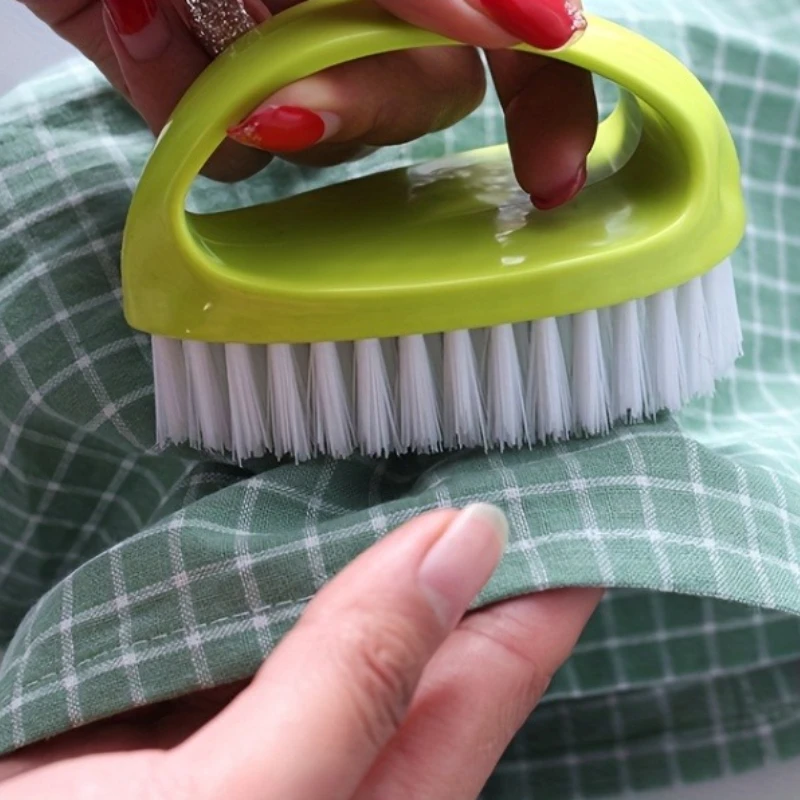 1pc Multifunctional Cleaning Brush,Colorful Egg-Shaped Household Brush,Suitable for Washing Clothes And Shoes