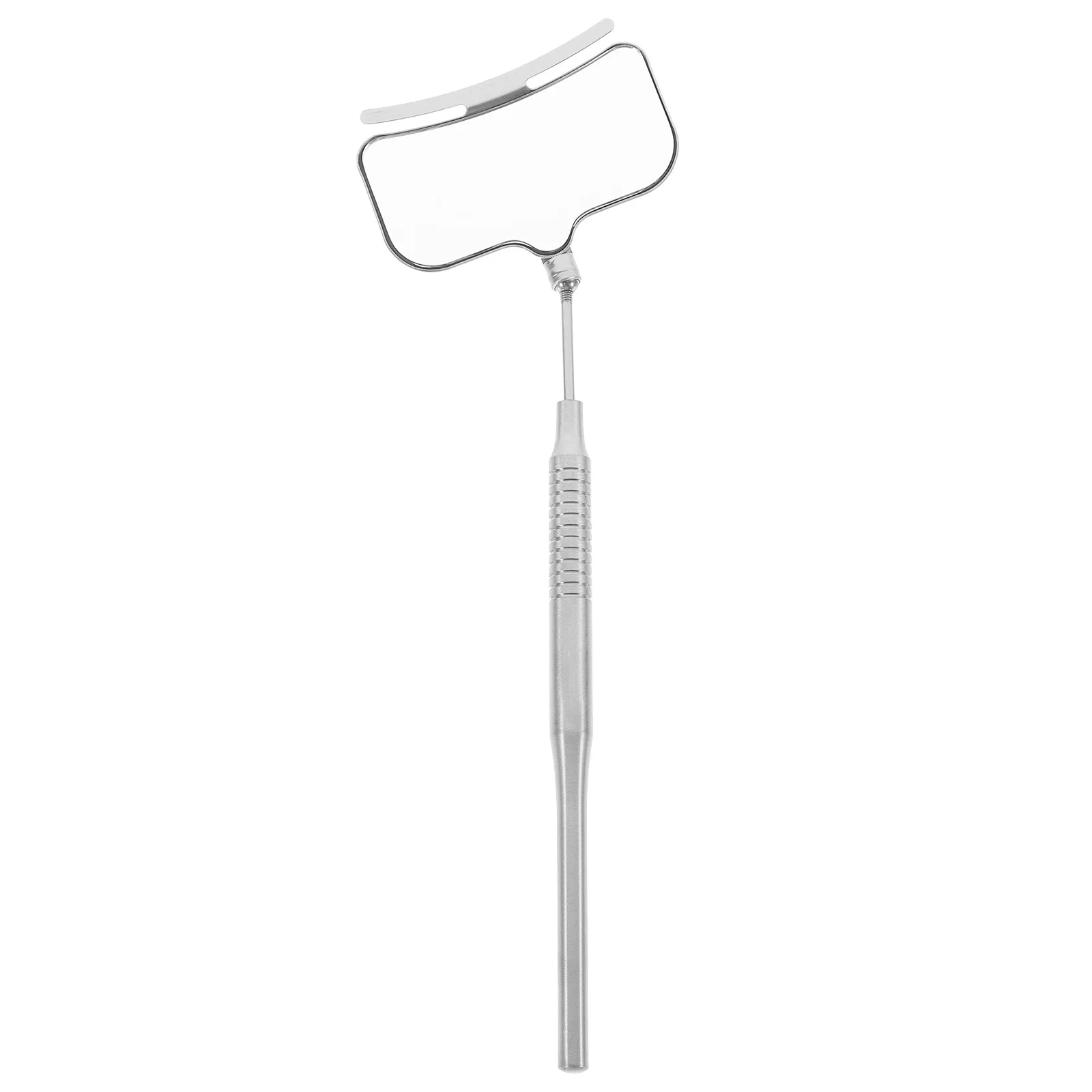 ステンレス製まつげエクステミラー、ポータブルデザインのまつげミラー、つけまつげの装着やメイクの細部確認に