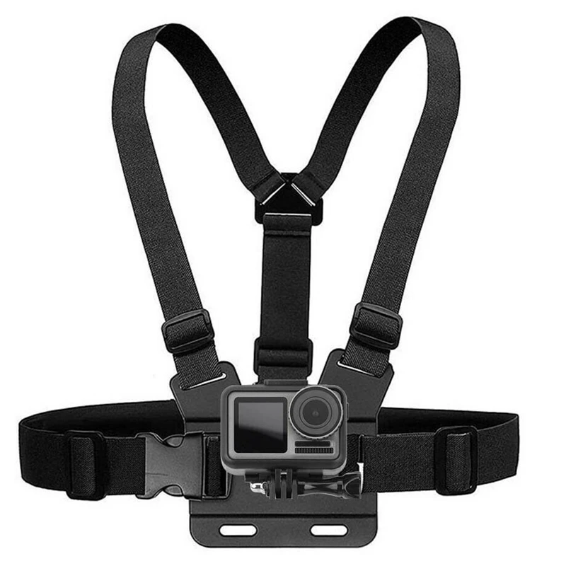 Soporte de cinturón de montaje de correa de cuerpo de pecho para cámara de acción Dji Osmo Gopro Hero