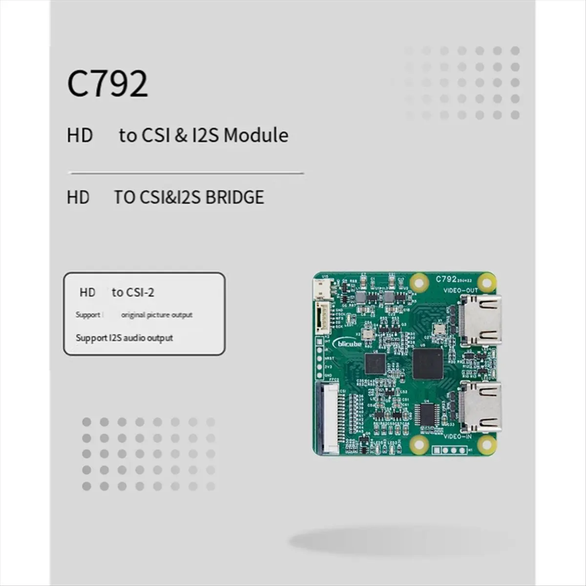 T368C-For -Compatible to -2 Original Picture Ring Output Blikvm Pikvm I2S Audio 5 1PCS/Lot HOT