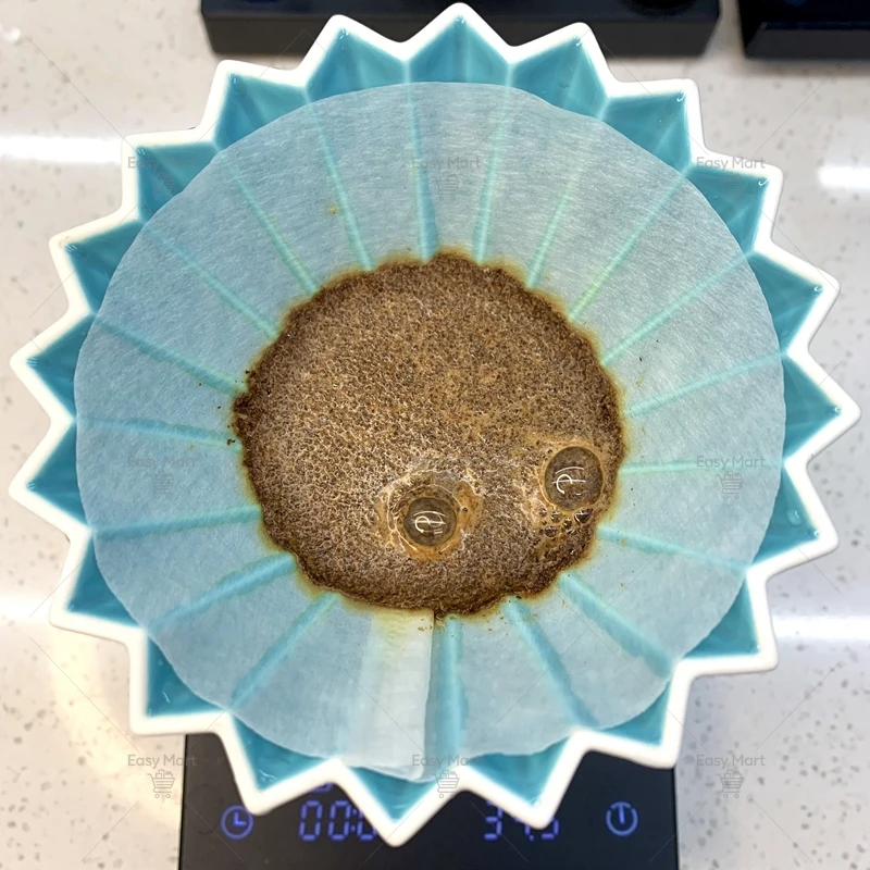 Coffee Filter Paper Single Product Hand Flushing Drip V60 Filter Cup Hemp Fiber White