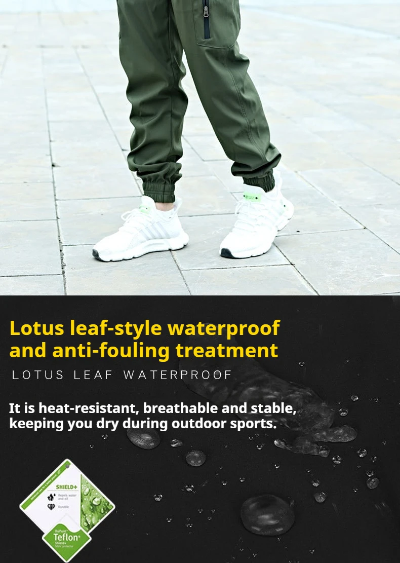 2025 Spring and Autumn Tactical Pants Men's Outdoor Slim Sports Slim Pants Outdoor Casual Overalls Camouflage Pants Trousers