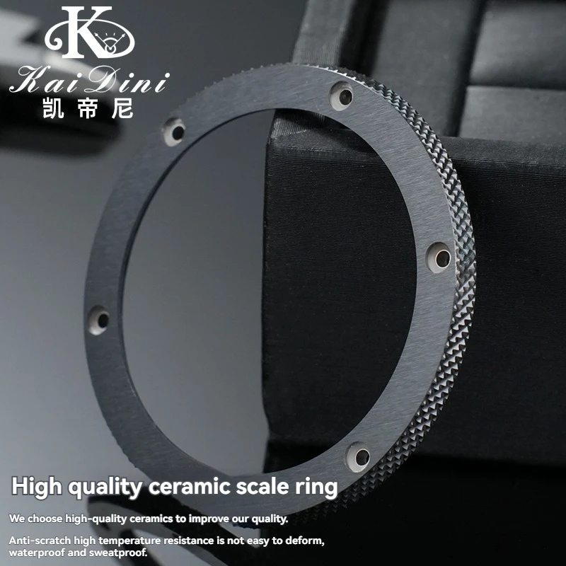 For HUBLOT ceramic watch bezels inserts for BIG BANG 44mm automatic watch bezel loop replacement parts 42.5*33*35.5mm