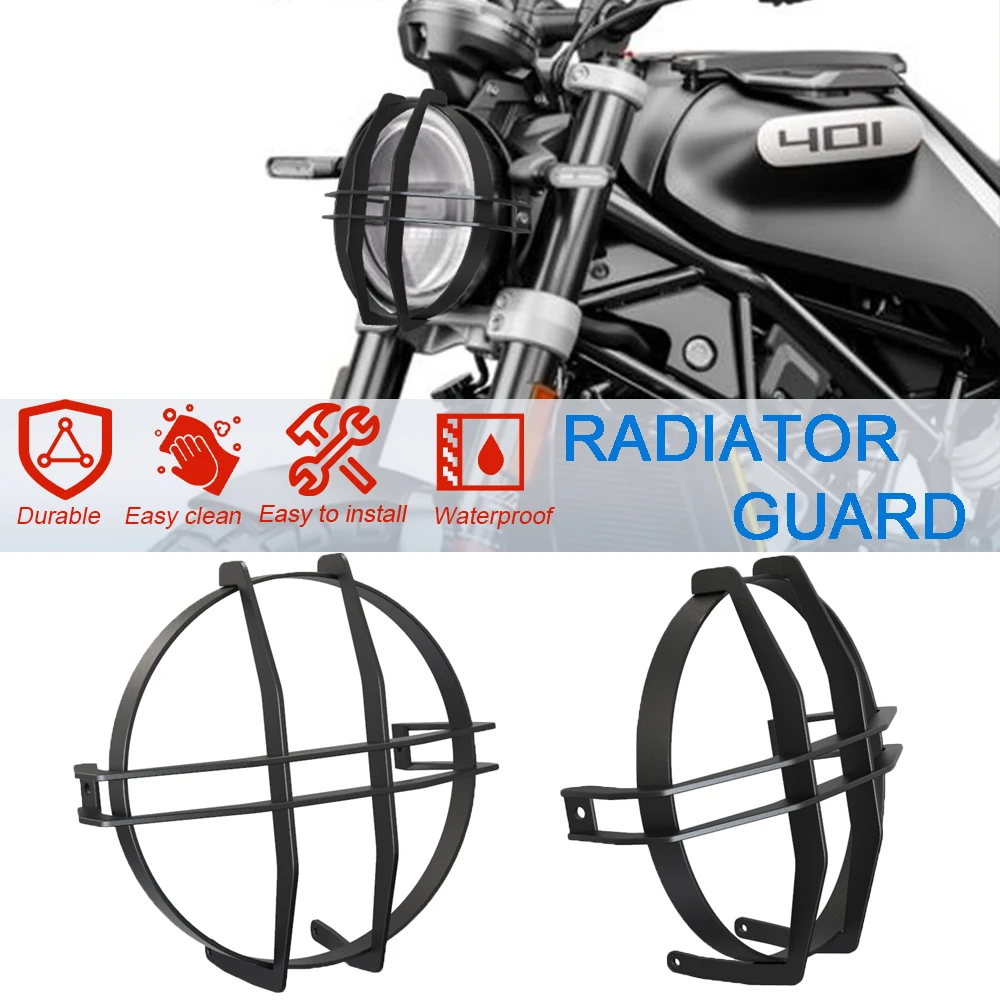 

Защитная накладка на переднюю фару автомобиля, защитная накладка на решетку для HUSQVARNA Svartpilen 250 2017 2018 2019 2020 2021 2022 Svartpilen 2023