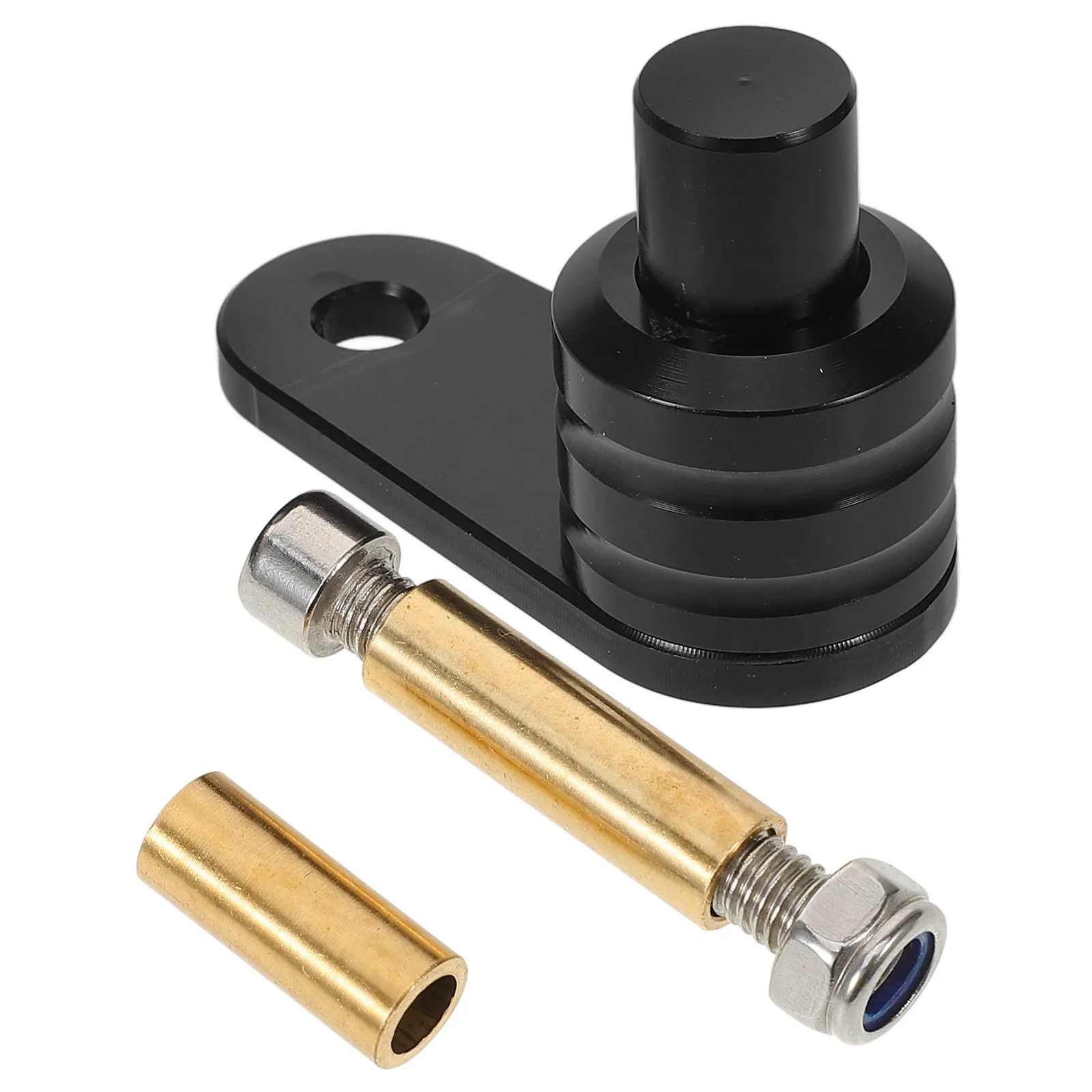 Motorcycle Brake Lever Lock Solid Handlebar Safety Lock Grip Ergonomic Operation Noise-Free Horn Switch Slope Parking Motorcycle