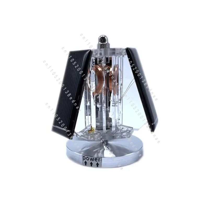 DIY Motor Creative Magnetic Levitation Ornaments Pseudo-perpetual Motion - Solar Science And Education Motor