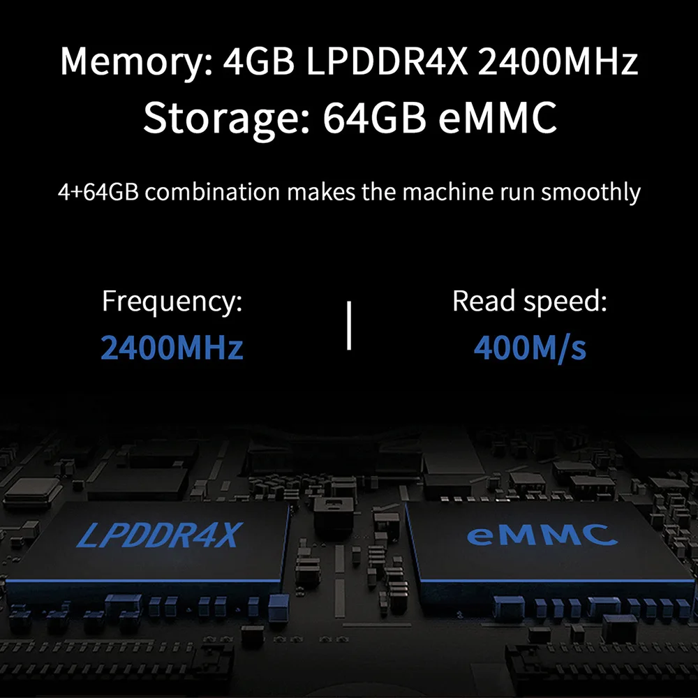 Mini PC Processor N4020 4G 64G Desktop Computer 4K HD Dual Screen Wifi 5 LAN 1000Mbps Port Desktop Gaming Computer Mini Host