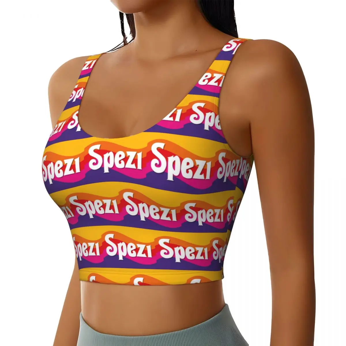 Custom Paulaners Spezis Munich Sports Bra Women High Impact Workout Yoga Crop Top