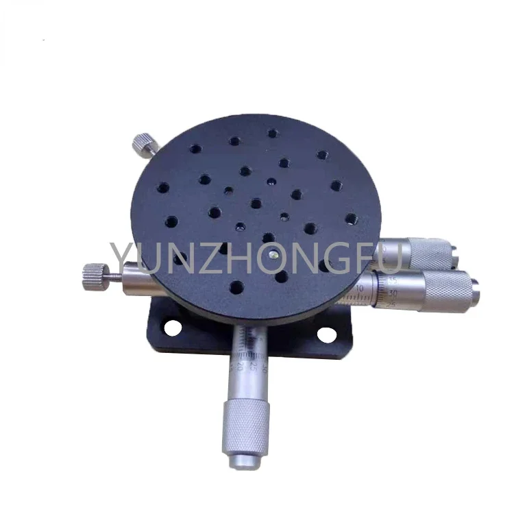 Sd3-00 Manual Pitch and Yaw Translation Stage Table Multi-axis Rotation Platform