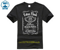 Tshirt Dark Souls Estus Kolf Game 3 Black Knight Wapens ps Drink camiseta masculina camisa Casuals Korte Mouw Katoenen t Shirt