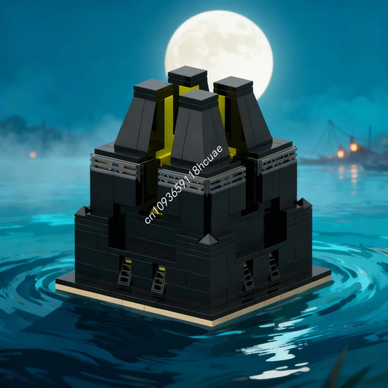 

Набор строительных блоков MOC «Некротический энергетический кристалл» (391 деталь), модель космического корабля, конструктор, развивающая игрушка, идея для рождественского подарка