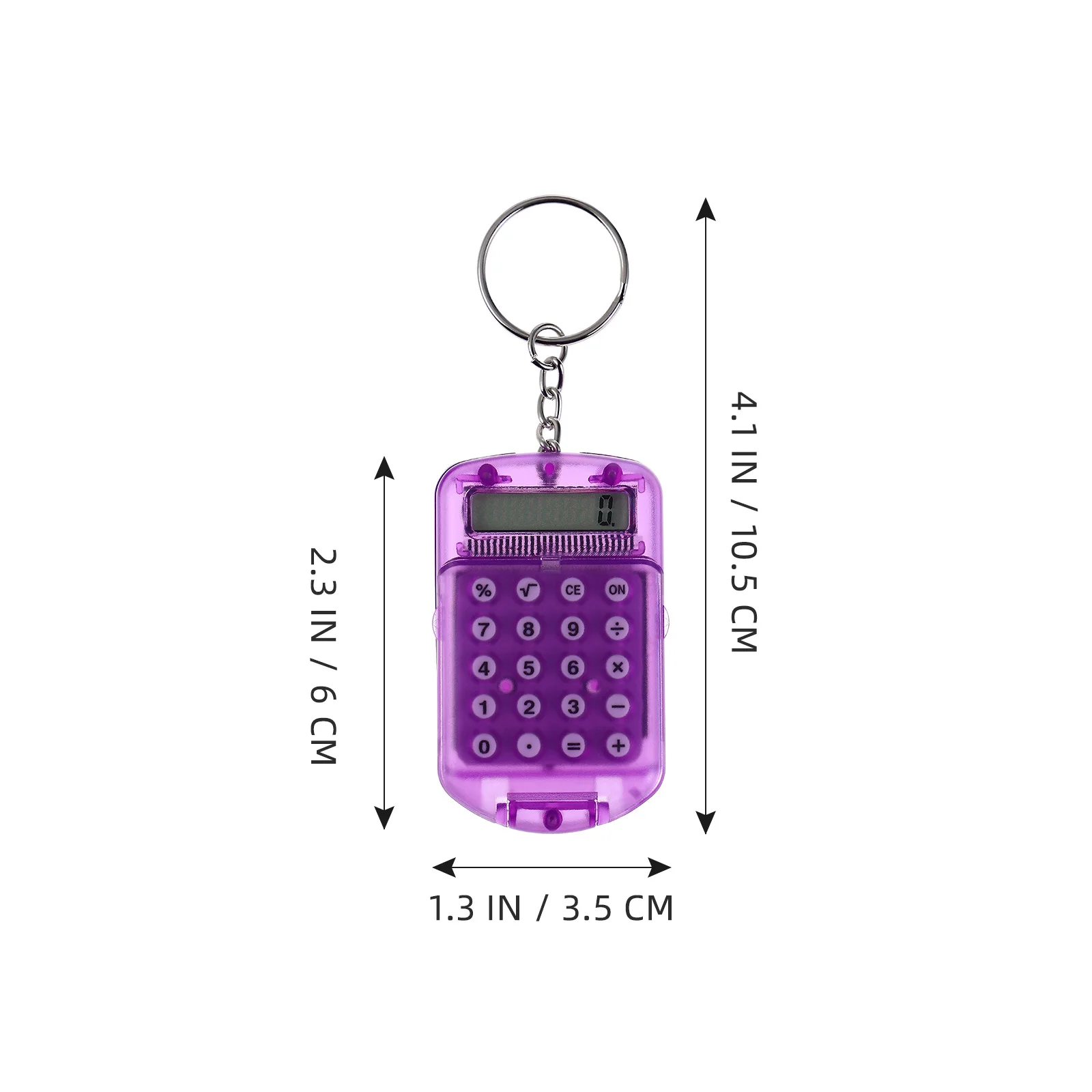 3 قطعة سلسلة المفاتيح الصغيرة المحمولة حلقة رئيسية آلة حاسبة للطلاب 20 مفتاح الجيب آلة حاسبة خفيفة الوزن أداة مكتب إلكترونية