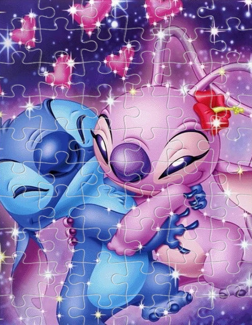 Disney Puzzles Toys Cartoon Lilo & Stitch 1000 Pieces Adults Puzzle For Adults Children Educational Toys Collection Gifts