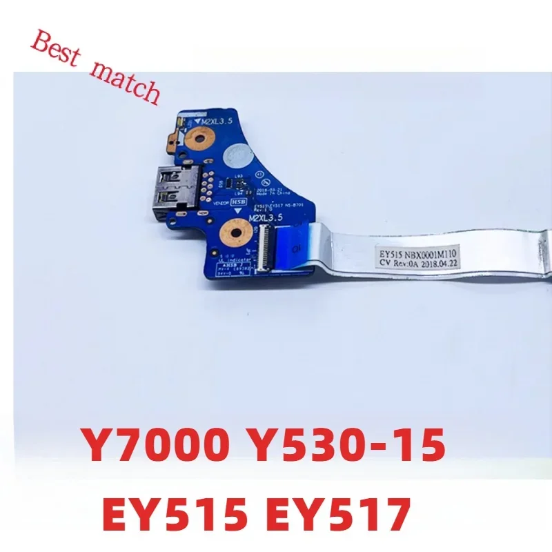 

For Lenovo y7000 y530-15 ey515 ey517 switch power button board ey515/ey517 ns-b701