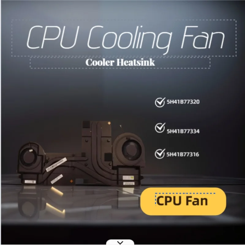 

5H41J76275 Laptop CPU Heatsink Fan Coolor for LENOVO Z13 Gen2 21JV 21JW 5H41H11231 5H41K71892