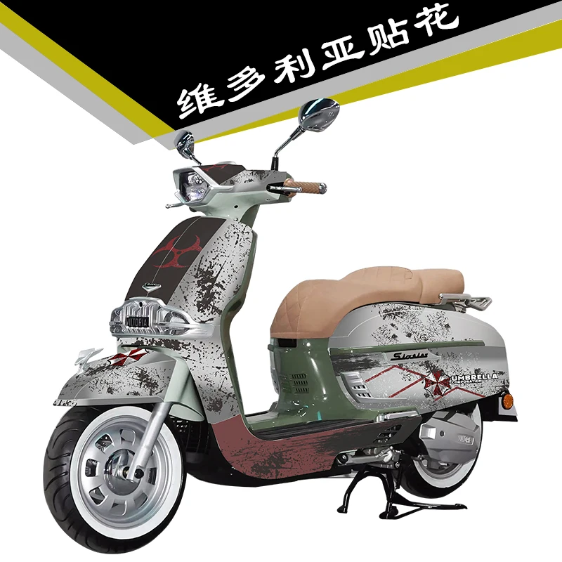 

Модификация VICTORIA MOTORRAD 150 250, наклейка цвета тела, декоративная пленка