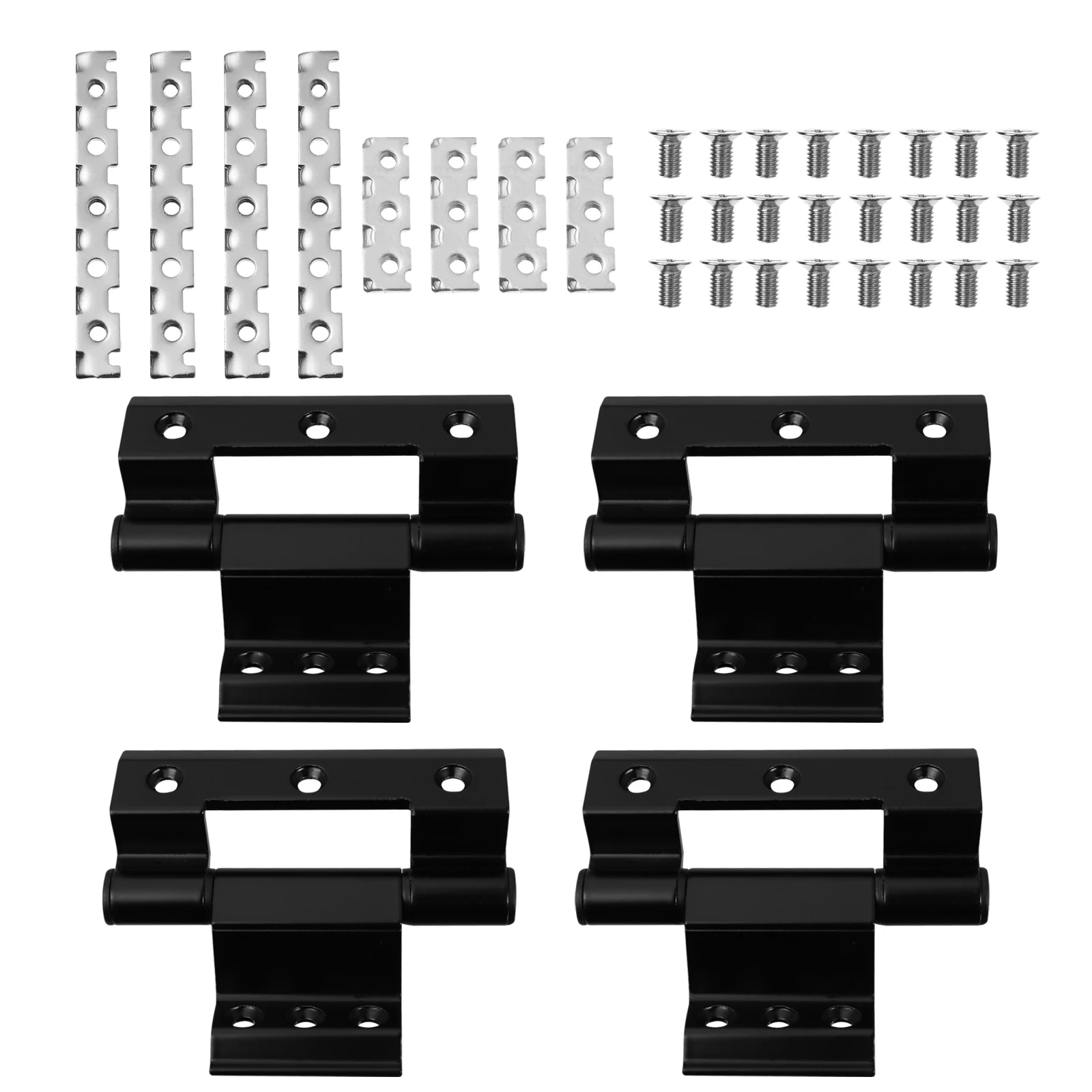 

4 pcs Aluminum Alloy Hinges Heavy Duty Casement Window Hinge for Cabinet Cupboard Wardrobe Home Decor Hardware Tools