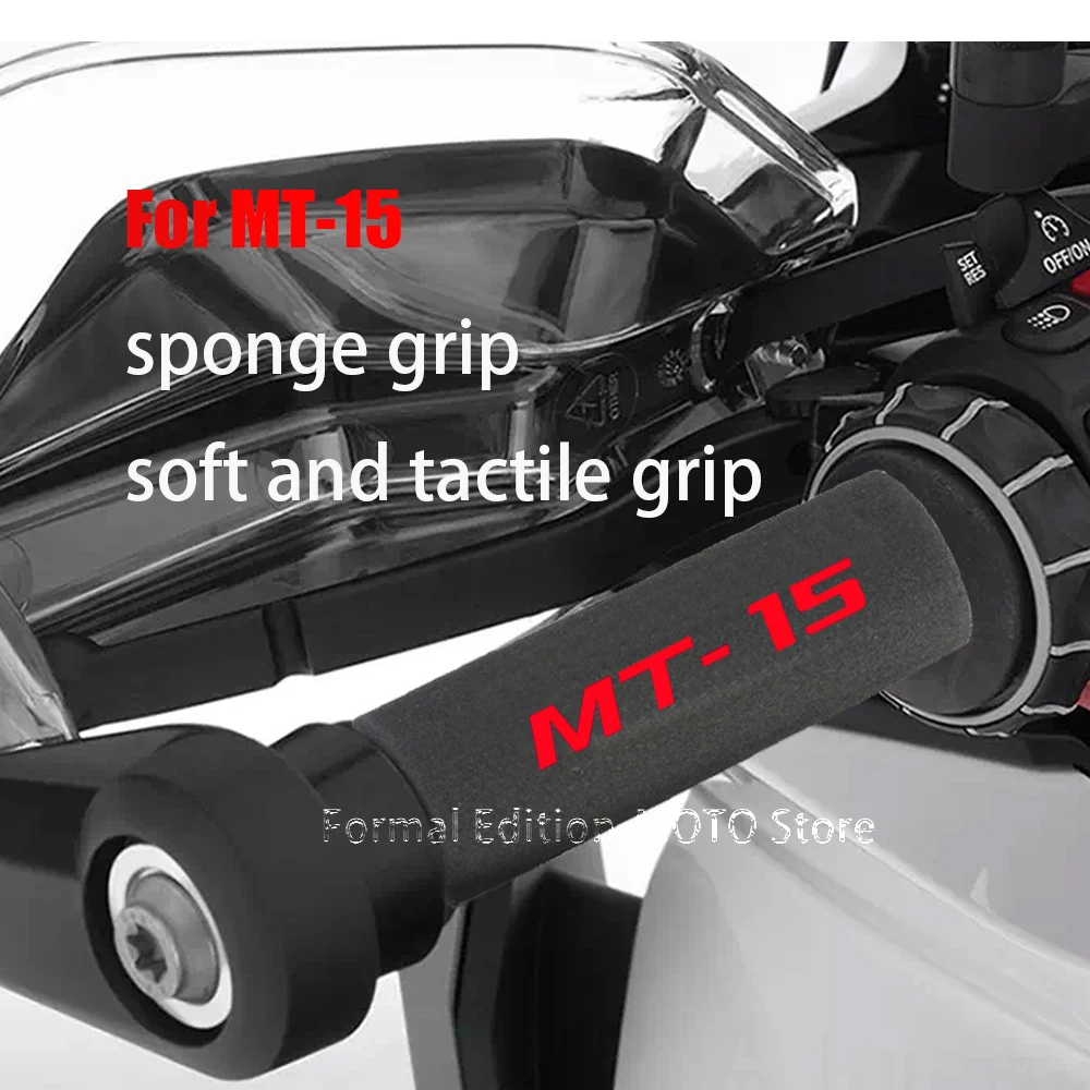 Handlebar Grip Sponge Cover for YAMAHA MT-15 Non-slip Shockproof Motorcycle Sponge Grip for YAMAHA MT-15