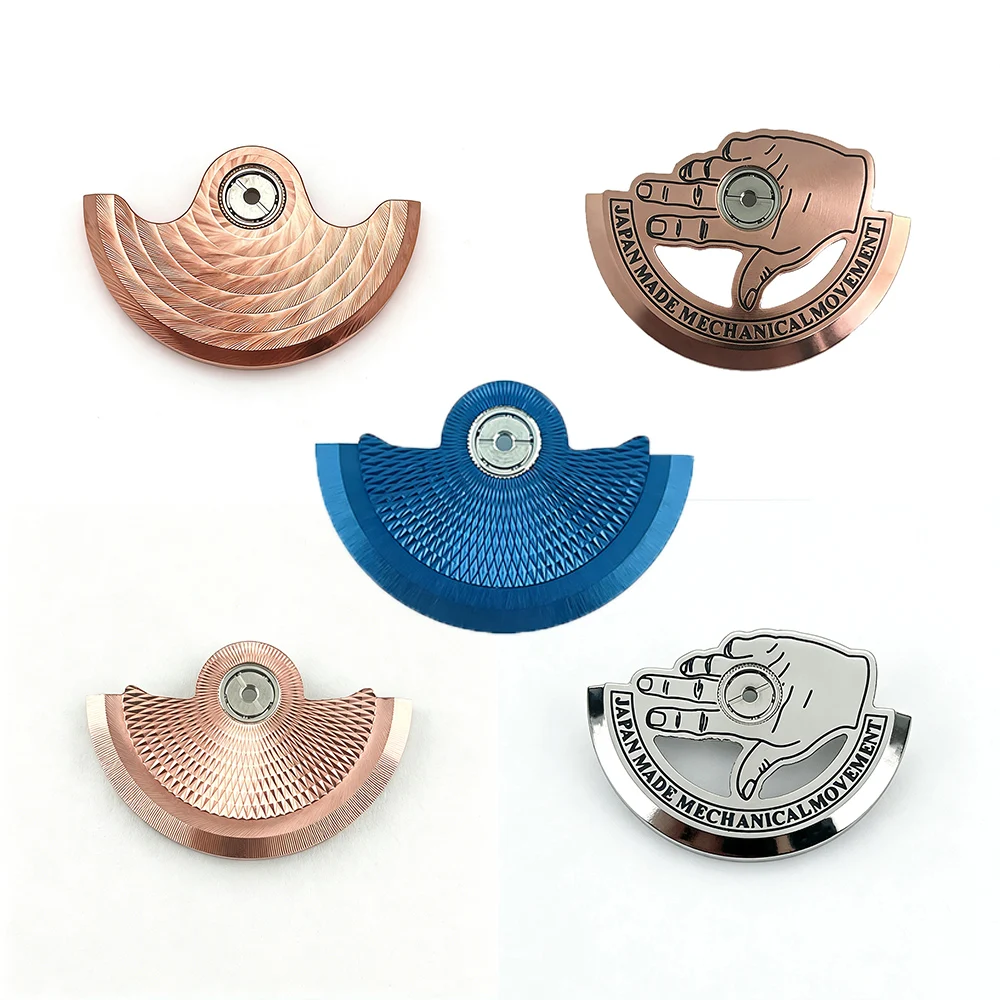 NH35 Oscillating Weight Rotors High Quality Metal Rotors Compatible For NH35 NH36 NH38 4R Movement Replacement Parts Styles 11