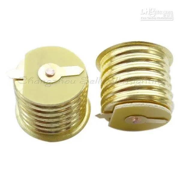 Shrapnel D204 Lampbase E27 Brass 2025-02