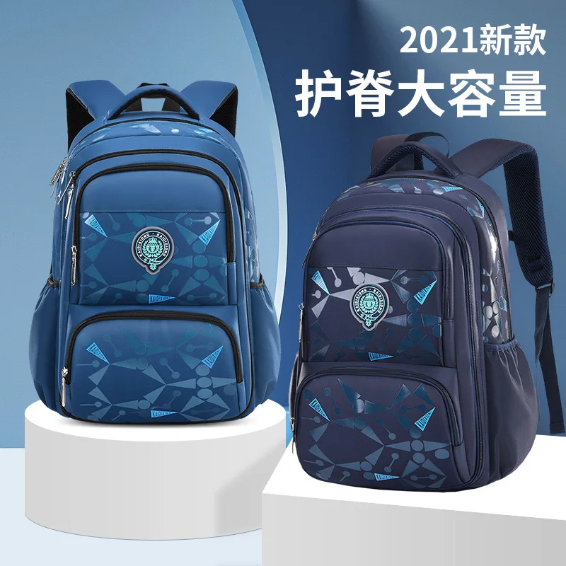 Ortopedia mochilas escolares para crianças, mochila infantil, mochila primária para meninas e meninos, mochilas impermeáveis, bolsa de livros, 2022