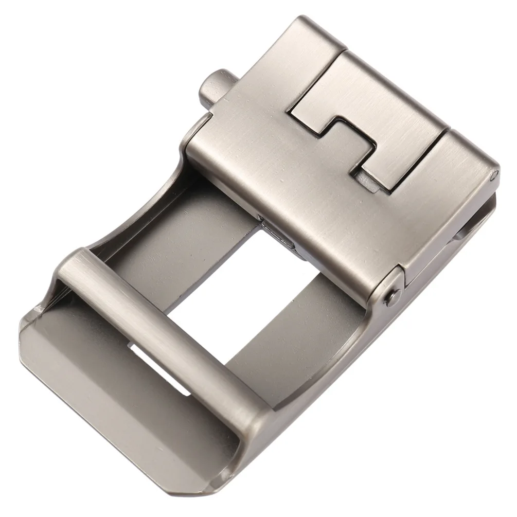 Neue Herren-Gürtelschnalle Freizeit Ohne Gürtelschnalle Business-Accessoires Automatische Schnalle Breite 3,5CM Luxus-Gürtel Designer-Herren – Detail 5