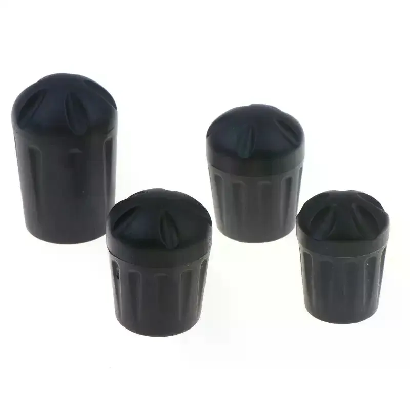4Pcs 13-20MM Chair Foot Covers Dampen Noise Rubber Non Slip Prevent Scratches Chair Pads For Fishing Garden Beach Camping Office