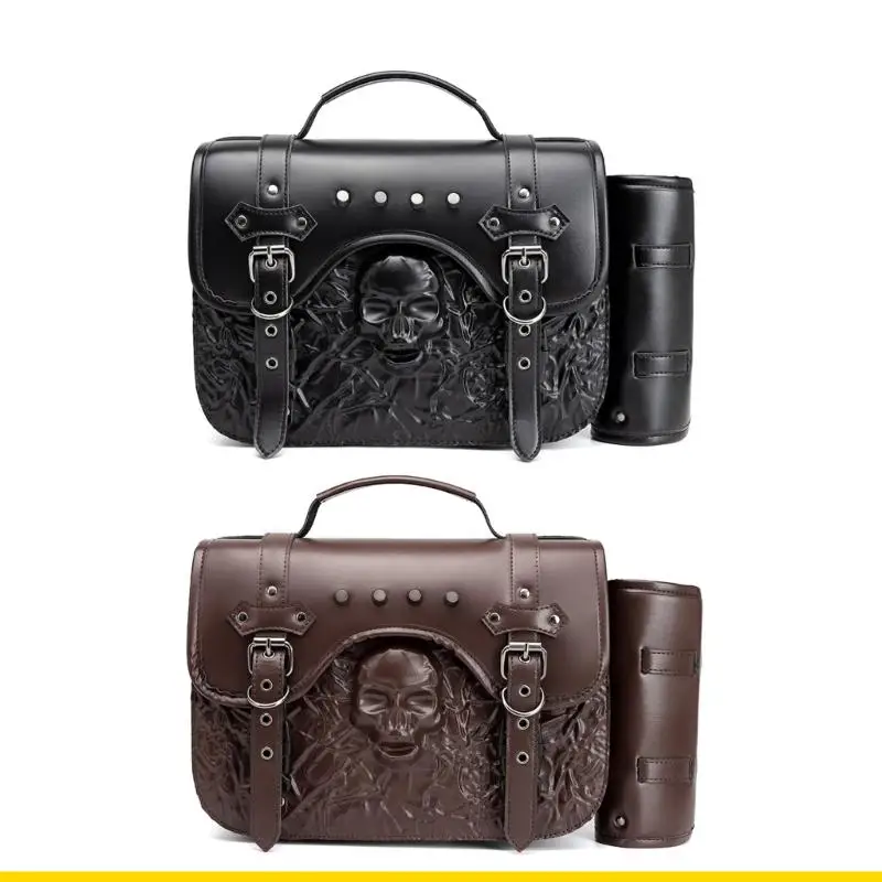 

SZCH Motorcycle Bags Luggage Saddlebags Side Storage Fork Travel Pouches Box Motorcycle Side Helmets Bag