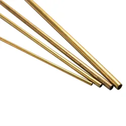 1pc Diameter 2/3/4/5mm Fine Brass Tubes Brass Pipe Brass Tube Length 30cm Long 0.45mm Wall Cutting Tool Parts