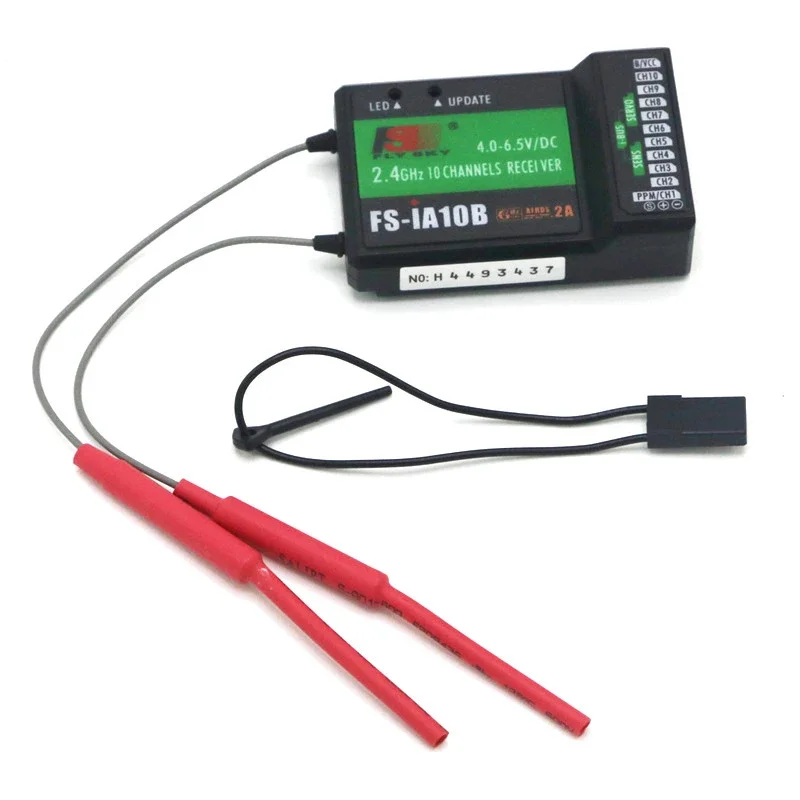 Flysky FS-iA10B 2.4G 10 Channel Receiver With iBus Port For RC Transmitter FS-I10 FS-I6S FPV RC Helicopter Quadcopter Drone
