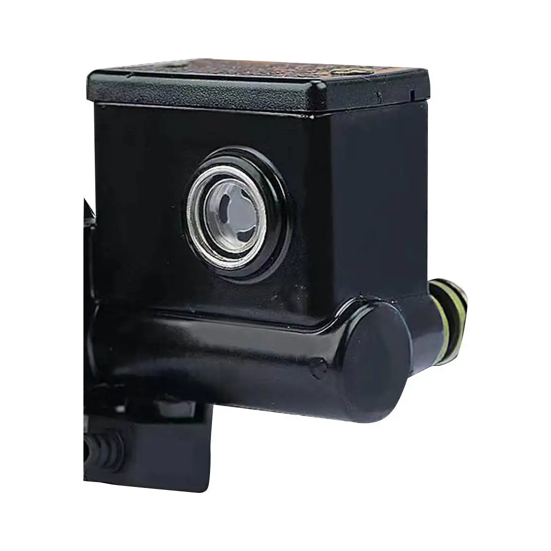 

18mm Motorcycle Scooter Brake Master Cylinder Reservoir Sight Glass Lens with Seal Gasket Universal