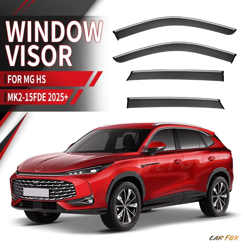 4pcs-window-visor-for-mg-hs-mk2-15fde-2025-weathershield-sun-rain-deflector-guard-car-window-deflector