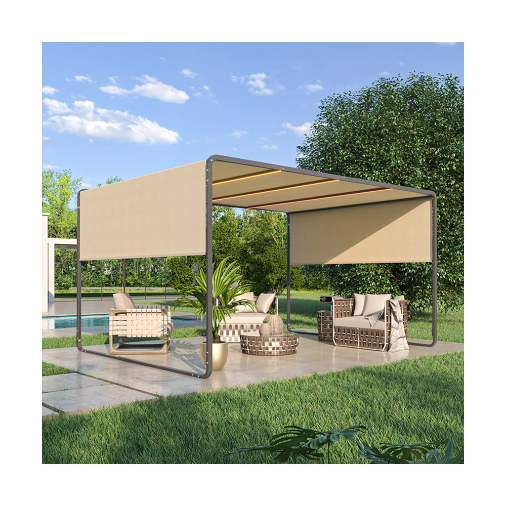 Outdoor Sunshade And Rainproof Activity Advertising Tent Roof Terrace Awning Courtyard Outdoor Awning