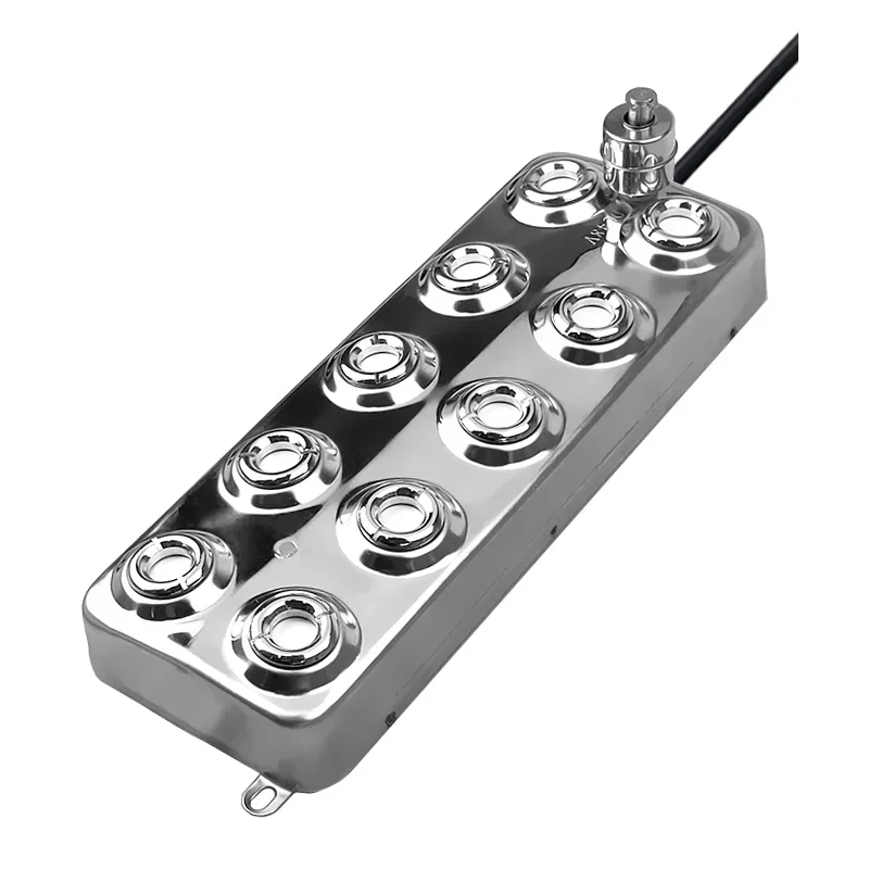 

10 Head Atomization Plate Landscape Rockery Pool Atomizer Ultrasonic Air Humidifier Nozzle Without Power SupplyIndustrial DC48V