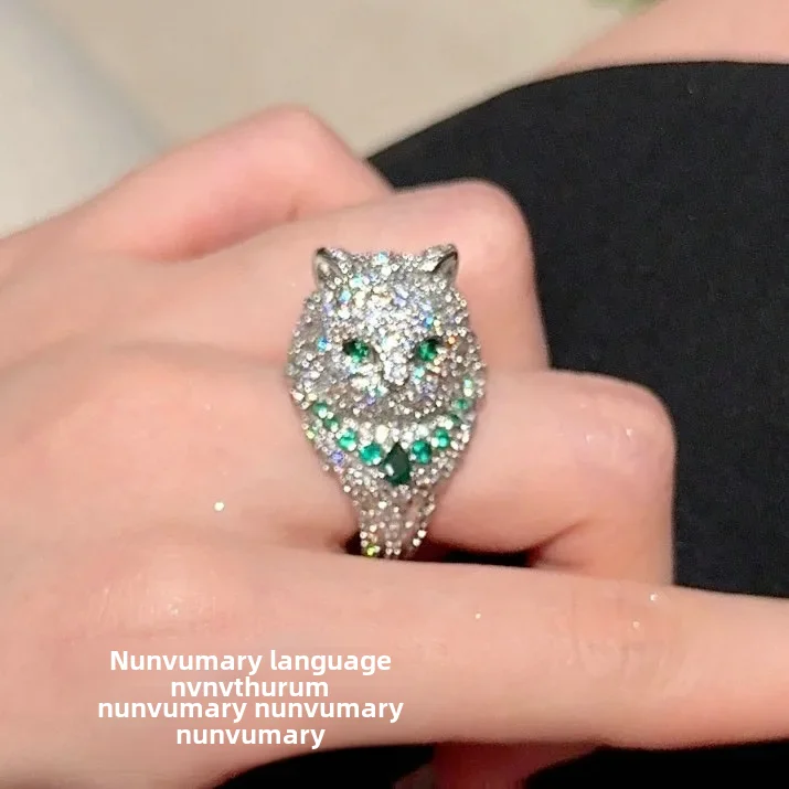 سريلانكا الأزرق Waterdrop القط جوهرة الأقراط مطلي سعيد الجدة القط الدائري الفاخرة المرأة الأزياء والمجوهرات