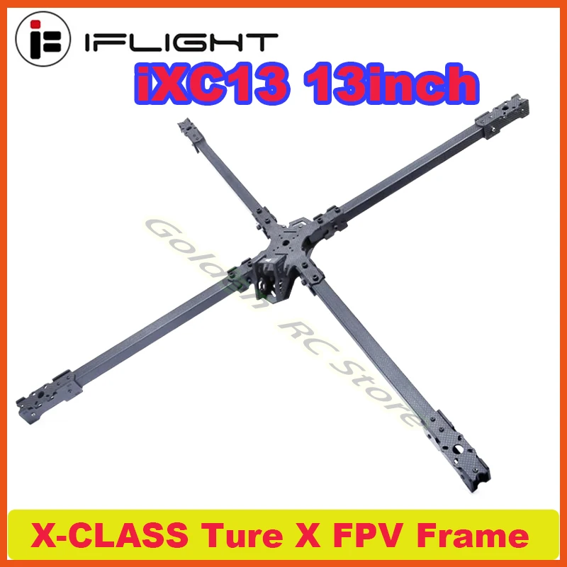 IFlight iXC13 850mm 13 inch X-CLASS Ture X FPV Racing Frame W / 10W LED Light/ 36V 48V to 12V 10A Step-down Module for RC Drone