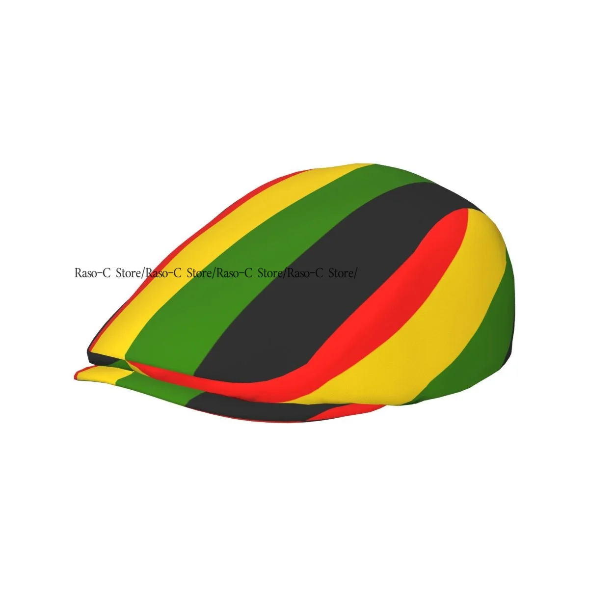 Flat Cap Men Women Newsboy Cap Jamaica Flag Stripe Driving Bunnet Ivy Hat Bakerboy Hat Spring Summer Boina