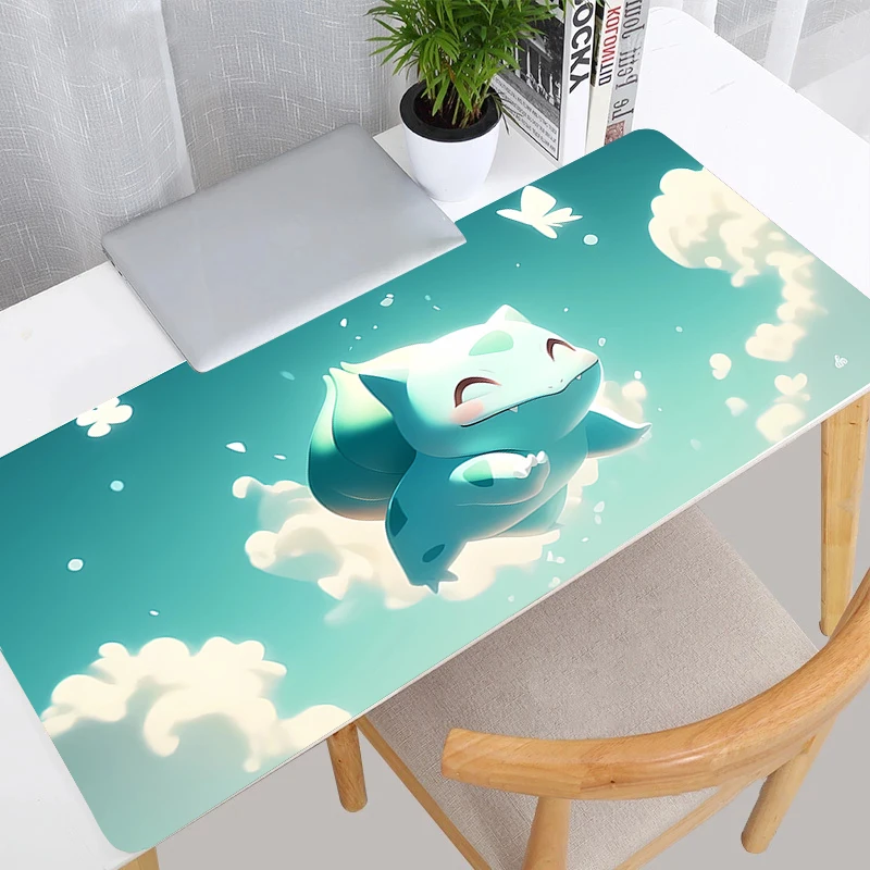 Mouse Pad Pokemon Pikachu durable Anime Gaming Accessories Large Carpet Gamer PC Computer Keyboard Desk Mat Mausepad
